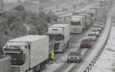 Una borrasca deja en bancarrota y sin plantilla a un gigante del transporte en España