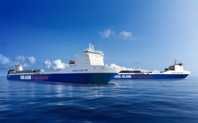 FRED. OLSEN refuerza su servicio de transporte de mercancías incorporando un nuevo buque de carga para La Palma